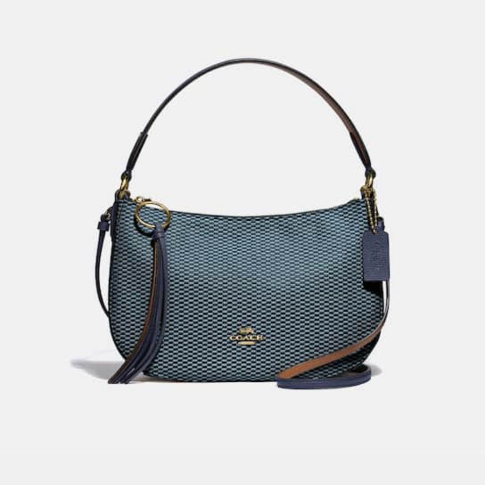 NWT Coach Shoulder Bag with Gold Hardware